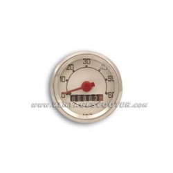 Compteur Vespa 50 Fond Blanc 60KM/H + Transmission & Engrenages